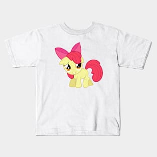 Shy Apple Bloom 2 Kids T-Shirt